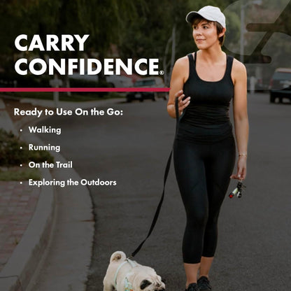 SABRE Protector Dog Spray with Key Ring, 14 Bursts, 12-Foot (4-Meter) Range, Humane Dog Attack Deterrent, Maximum Strength Allowed By EPA