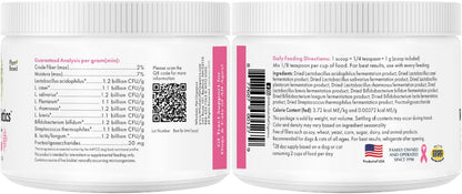 Wholistic Pet Organics WholeBiotics - Daily Dog Probiotics for Digestive Health Support & Immune Boost - 9 Strains - Prebiotics & Probiotics for Dogs & Cats - Gut Health for Dogs - 1 Oz - 28 Scoops