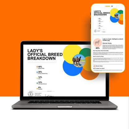 DNA Genetic Age and Breed Test – Trusted & Affordable Breed Identification | 350+ Breeds Identified with 99%+ Accuracy | Plus Genetic Age Test, Wolf DNA