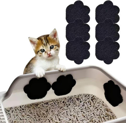 Cat Litter Odor Control Deodorizer Refills for Cassava Cat Litter Fast Clumping Mixed Sodium-Based Litter Unscented Deodorizing Pellets Low Dust Natural Litter