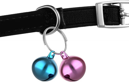 Outus 24 Sets of Cat Bells for Cat and Dog Collar Pendant Pet Bell Pet Pendant Accessories