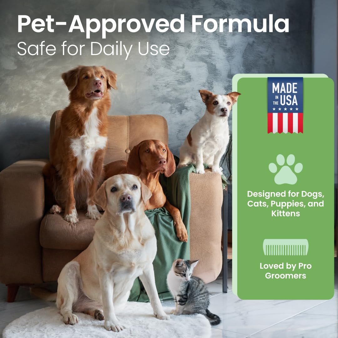 Best Shot Scentament Spa Fortifying Conditioner for Dogs & Cats, Moisturizing & Detangling Conditioner, Strengthens Coat, Gentle Grooming Formula, Sweet Magnolia Scent, 16 fl oz