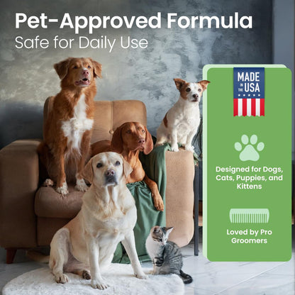 Best Shot Scentament Spa Fortifying Conditioner for Dogs & Cats, Moisturizing & Detangling Conditioner, Strengthens Coat, Gentle Grooming Formula, Sweet Magnolia Scent, 16 fl oz