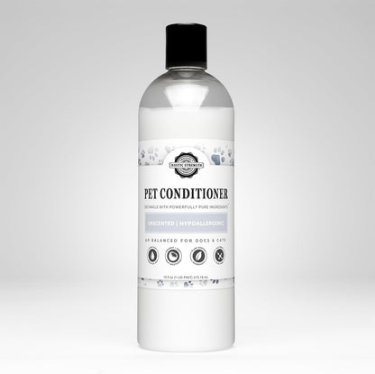 Rustic Strength PH Balanced Hypoallergenic Pet Conditioner for Dogs and Cats, 16 oz