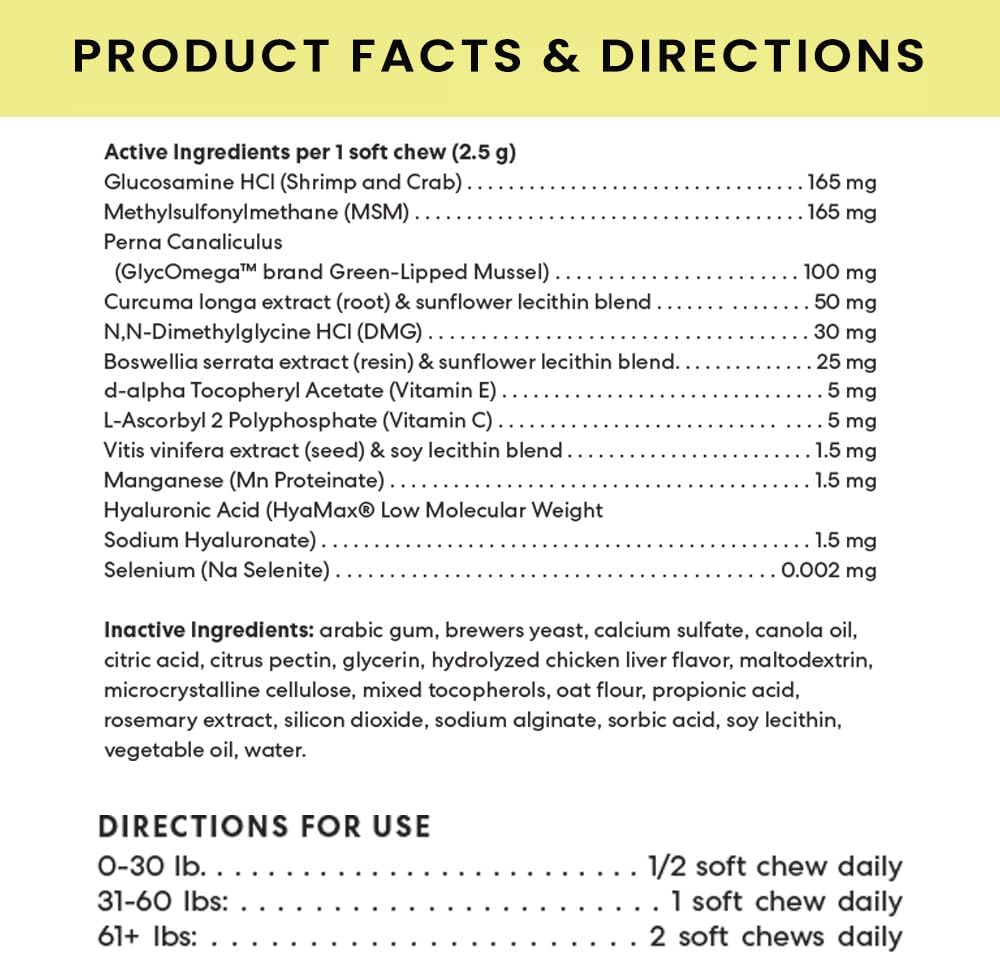 The Pets Table 8-in-1 Soft Chews Chicken Flavored All in One Supplement for Dogs - Dog Multivitamin Supports Mobility, Gut & Heart, 50 Chews