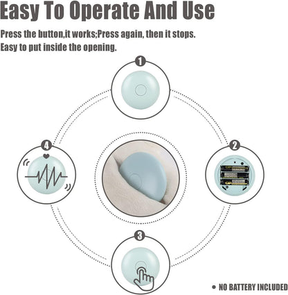 Heartbeat Dog Toy for Puppy- Helps for Dog Anxiety Relief and Calming Aid, Stuffed Animal Anxiety Calming Behavioral Aid Puppy Heartbeat Toy Sleep aid for Dogs Cats Pets