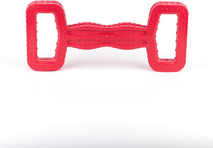 Large Eco Rubber Tugger – Red - Long Lasting Dog Chew Toys for Aggressive Chewers Strong Dog Toy for Dogs Durable Puppy Toys