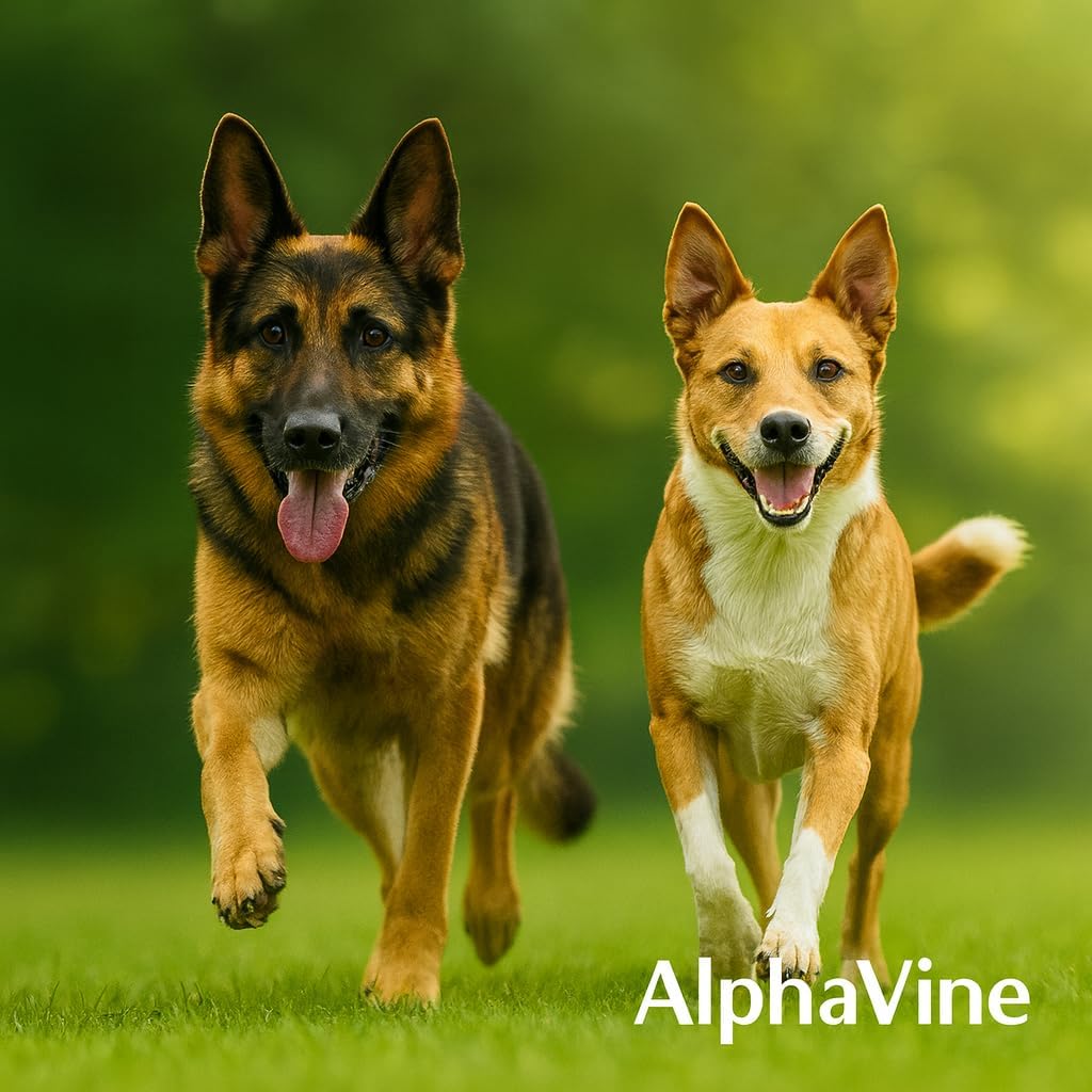 Skin & Coat Chews for Dogs, Salmon Flavor — 100 Soft Chews — Omega 3 6 9 from Fish Oil and Wild Alaskan Salmon Oil with Vitamin E and Biotin — Helps Maintain Healthy Skin and a Shiny Coat — AlphaVine