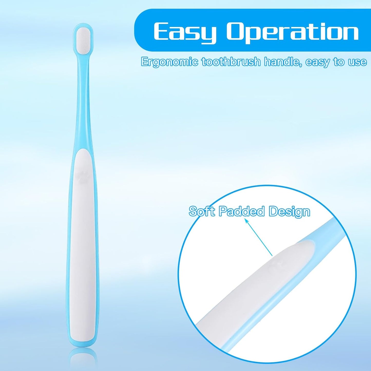 6Pcs 360-Degree Small Dog and Cat Soft Toothbrush Cat Dental Care Dog Toothbrush Soft Silicone Pet Toothbrushes for Puppy, Small Dogs and Cats Set of 3 Different Shapes