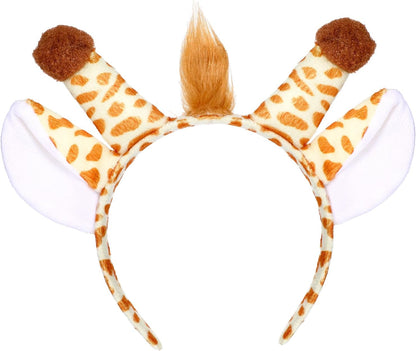 Dog Ears Headband Cartoon Hair Hoop Animal Headwear Costume Hair Bands Cosplay Party Accessories Headpiece
