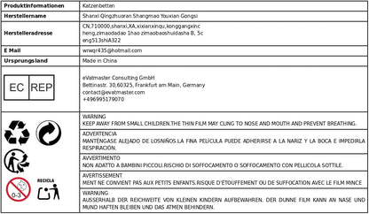 Cat Sofa Bed Chair Wooden Frame Pet Sleeping Beds Cat Couch Puppy Kennel, XXL