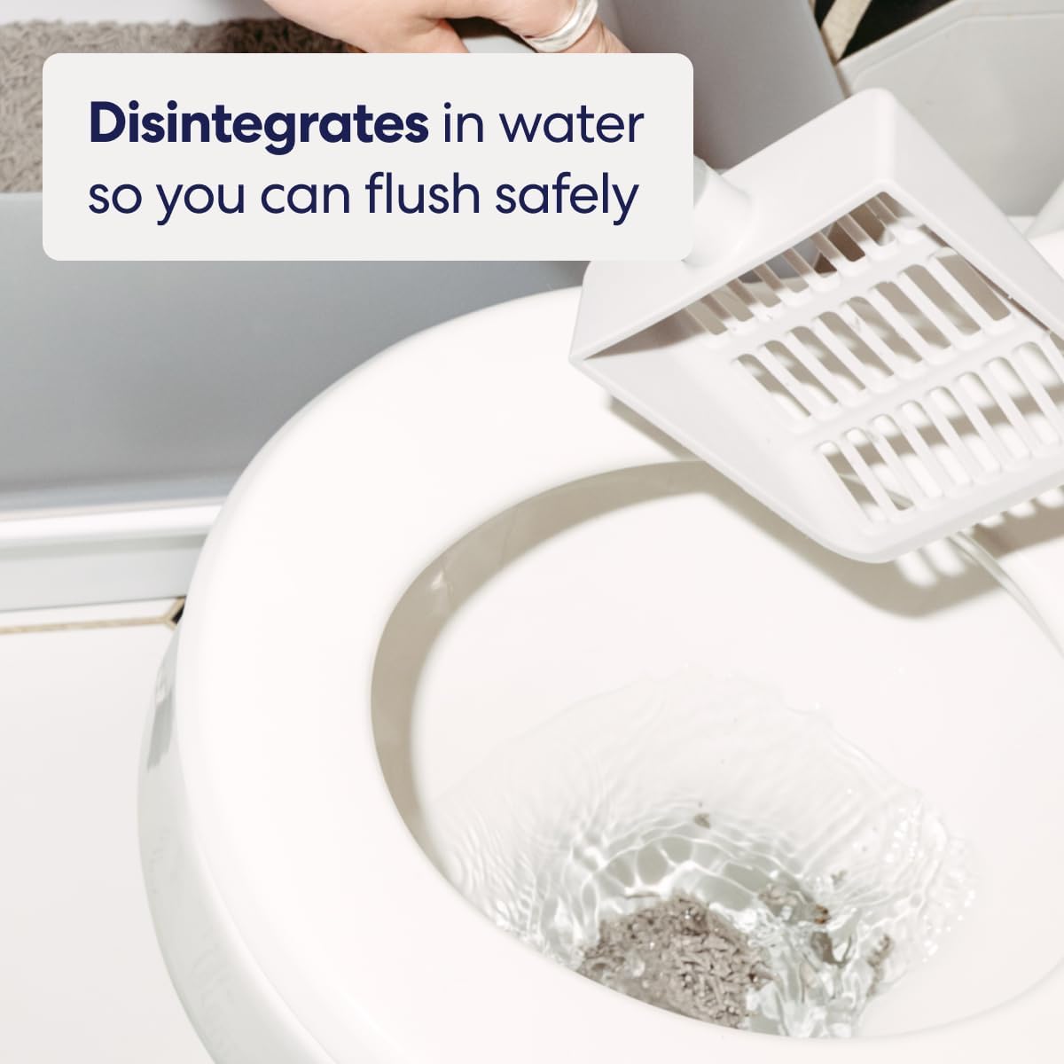 Tuft & Paw Really Great Cat Litter, Low Tracking Tofu Cat Litter, Clumping, Flushable, Odor Control, Dust-Free - 9.25lbs x 2Bags (Natural Lavender)