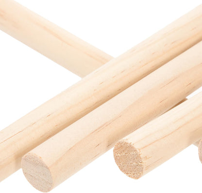 DECHOUS 5Pcs Wooden Bird Perches Parrot Stand Branches Natural Wood Pet Bird Cage Wooden Hanging Perch Platform Hammock Swing Toys Parakeet Cockatiel Stand Accessories