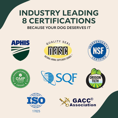 20-in-1 Multivitamin for Dogs – Beef Flavor – 60 Soft Chews with Glucosamine, Probiotics, MSM, Turmeric & Salmon Oil – Joint, Skin, Coat & Digestive Support