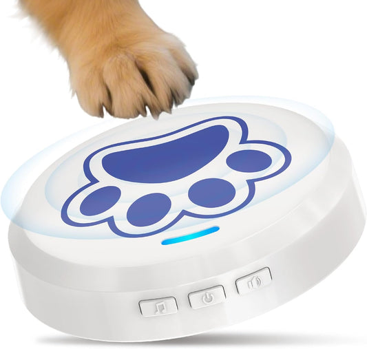 ChunHee Dog Training Bells for Door - Dog Door Bell for with 28 Custom Sounds | Dog Bell for Door Potty Training | Chew-Proof & Adjustable Volume (0-115dB) | Teach Puppies to Signal to Go Outside