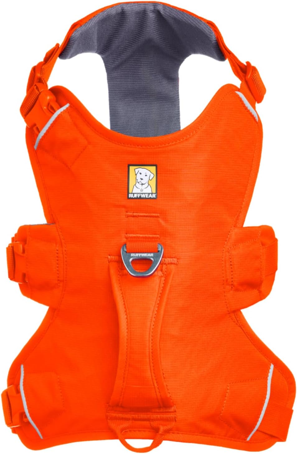 Ruffwear, Web Master, Multi-Use Support Dog Harness, Hiking and Trail Running, Service and Working, Everyday Wear, Blaze Orange, Medium