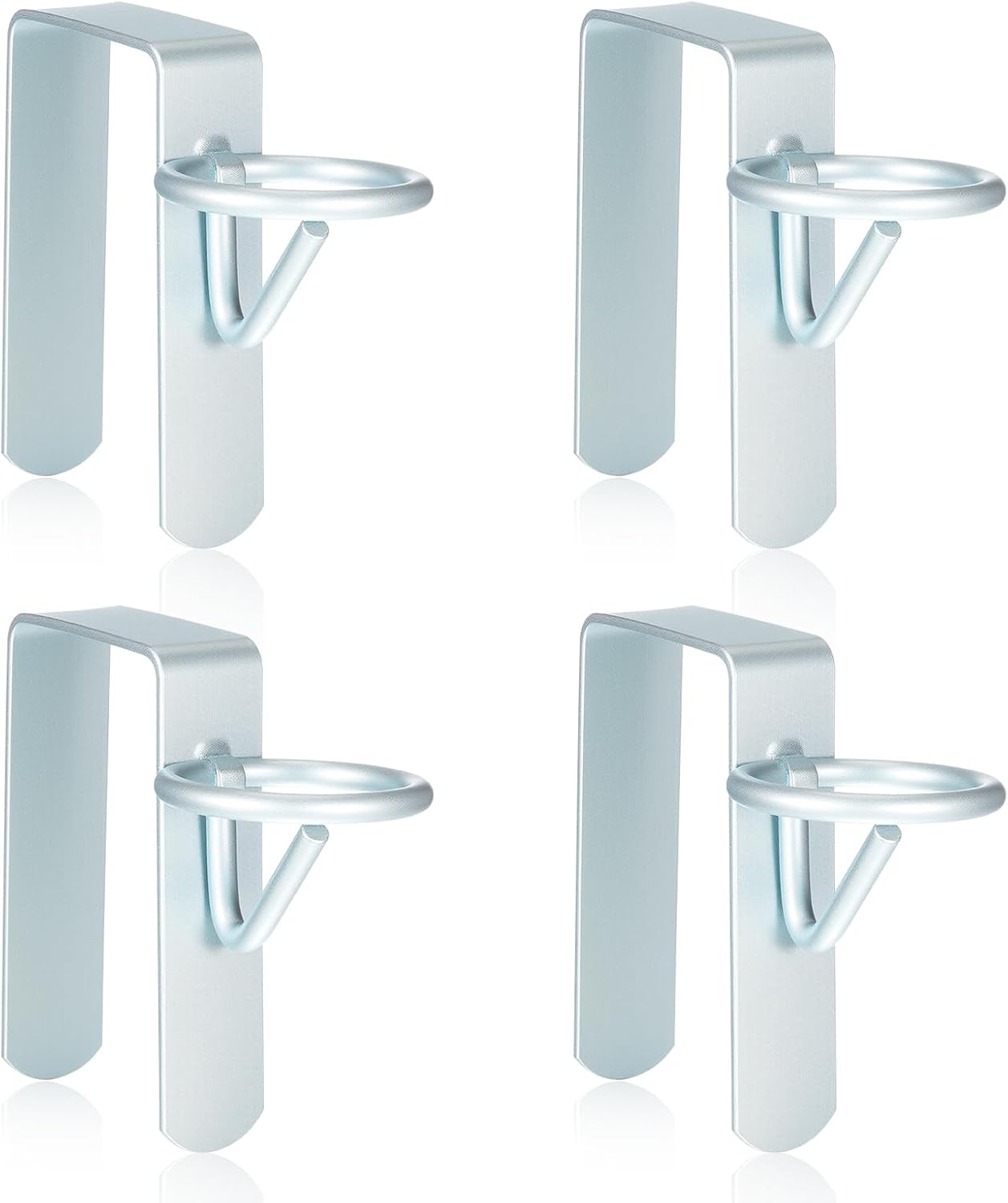 4 Pcs Horse Water Bucket Hook Portable Horse Bucket Hangers Removable Equestrian Stall Accessories Feeding Supplies Hang on Stall Walls or Doors