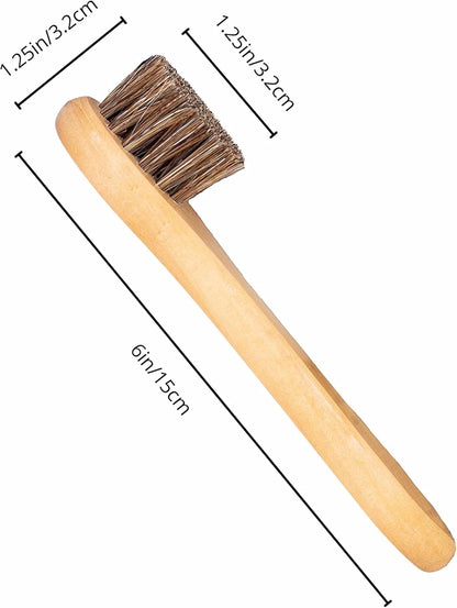 Horse Tack Kit - Includes: Saddle Soap for Leather & Conditioner - Leather Oil - Brushes - Cloth. Horse Supplies for Saddles, Bridles, Boots, Reins - Proudly Made in The USA (Not China)