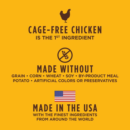 Instinct Original Dry Cat Food, Raw Coated Kibble, High Protein, Grain Free Recipe - Real Chicken, 5 lb. Bag