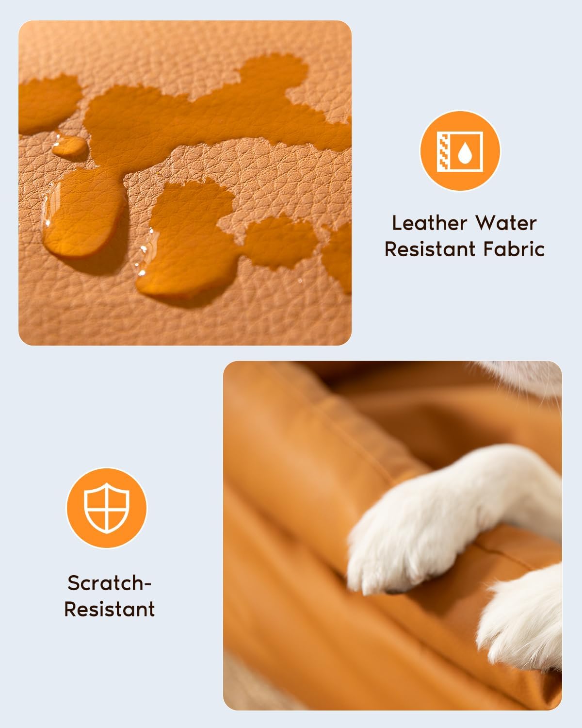 Dog Car Seat, Carseat for Medium Sized Dog, Dogbed for Car Back Seat, Travel Bed with Storage Pockets, Travel Accessories