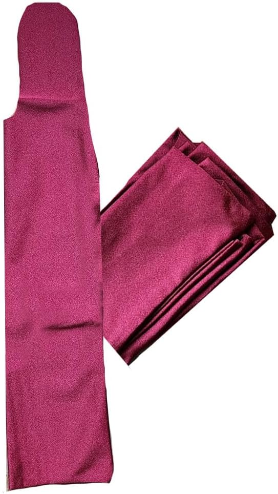 Ranch Hand Horse Mane Bags | 6 Pack | Horse Tack/Supplies | Protect Horse's Mane from Wind, Sun, Mud, Preventing Tangles, Rubbing Out, and Breakage | Handmade Mane Care Product (MAROON)