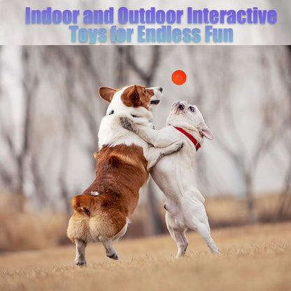 Dog Balls 12 Pcak, 9 Latex Balls and 3 Tennis Balls for Small Dogs and Puppies for Automatic Dog Ball Launcher(2 Inches)