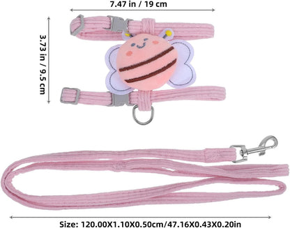 Breathable Small Dog Vest Harness for Cats and Puppies Lightweight No-Pull Pet Walking Harness with Adjustable Fit Comfortable S for Pets Easy Wear and Remove for Training and