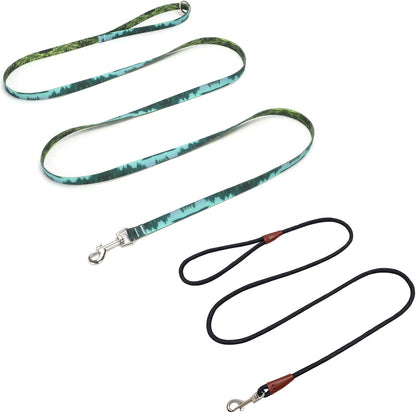 WYuZe 5 ft Puppy Leash for Small Dogs +7 FT Waterproof Dog Leash Odor-Proof Easy to Clean