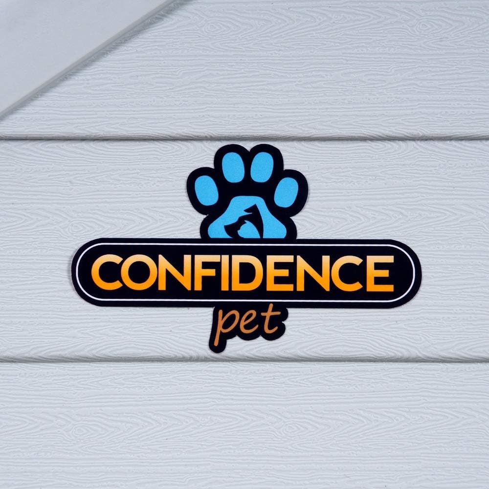 Confidence Pet Medium Waterproof Plastic Dog Kennel Outdoor House Green