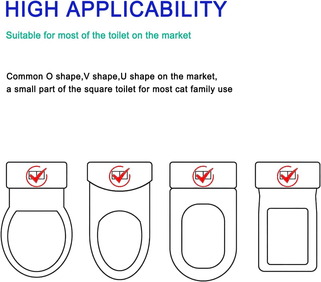 Cat Toilet Training Systems,Cat Toilet Training Kit,Reusable Plastic Trainer for Pet Cleaning with 1 Replaceable Cat Feather Toy,Litter Boxes (Pink)