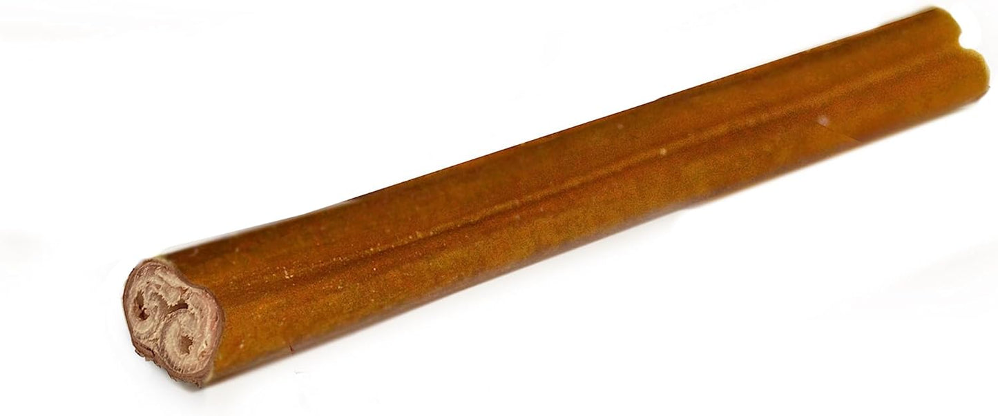 Cadet Bully Hide Sticks for Small Dogs, All-Natural Beef Pizzle, Limited-Ingredient Long-Lasting Dog Chews for Aggressive Chewers, 12 Count