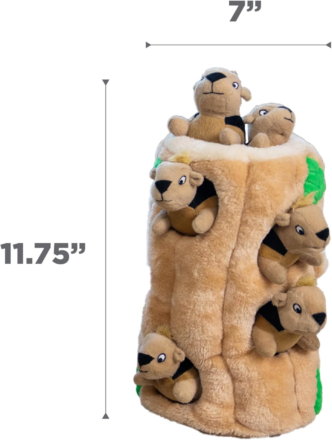 Outward Hound Hide A Squirrel Plush Dog Toy Puzzle, XL