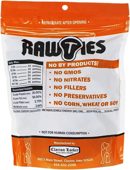 Premium Freeze-Dried Raw Beef Patties for Dogs – 100% USA-Sourced Raw Meat Dog Food – Grain-Free, No Fillers, High Protein Nutrition for Small & Large Breeds