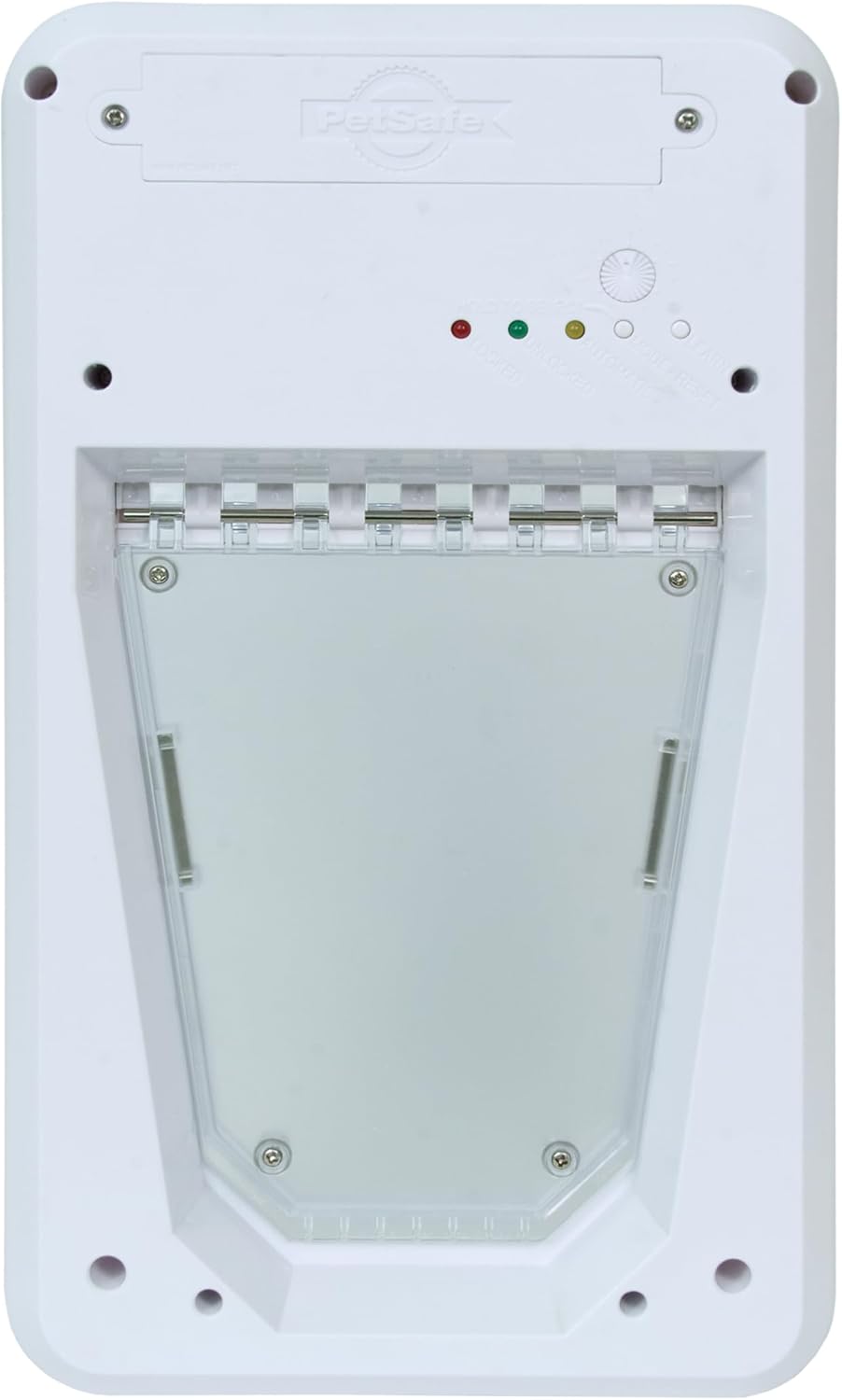 PetSafe Electronic Pet Door - Rust-Proof Programmable Smart Collar-Activated Dog or Cat Entry - Easy Installation & Space-Saving Design - Small - Fits Pets Up to 15 lb