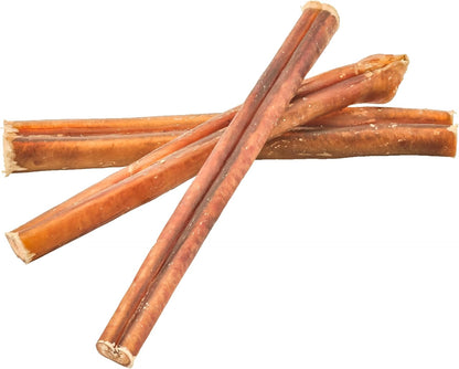 Best Bully Sticks 6 Inch Odor-Free Bully Sticks - 20 Count (Pack of 1) - Bulk Bag, Odorless Natural Grass-Fed Beef, Easily Digestible, No Grain or Rawhide, Ideal for Big Breeds
