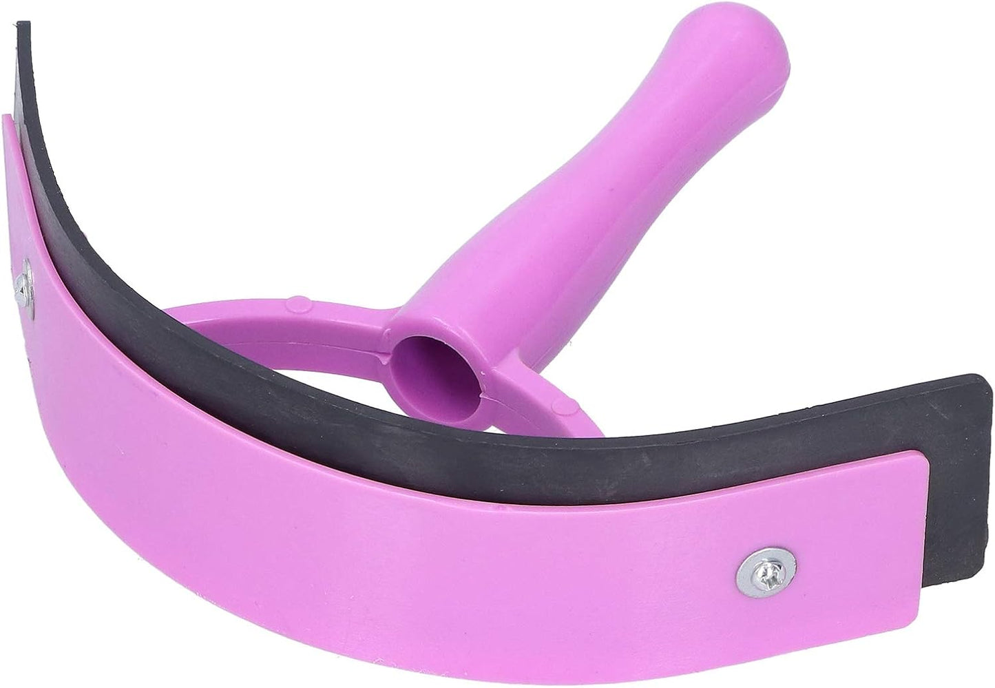 Horse Sweat Scraper, Ergonomic Grooming Tool with Soft Grip, Plastic and Rubber Construction for Equine Care