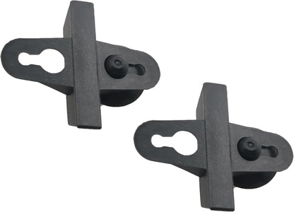 20PCS Black PVC Aquarium Divider Suction Cup Clamp Glass Fixing Clip Suitable for Separating Fish Tank and Supporting Plastic Mesh Panels