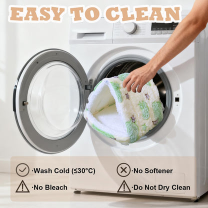 Meow&Woof 2 Pack Cozy Small Animal Beds with Hock, Winter Guinea Pig House, Hamster Sand Bath Container, Large Sandbox Toilet Gerbil Batheoom, Tiny Chinchilla Dust Bathtub Sand Bath Box for Hamster Ca