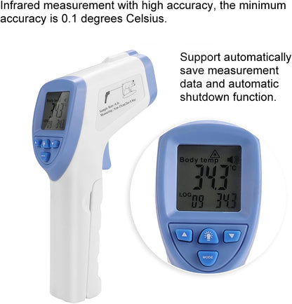 Animal Thermometer, Digital Veterinary Thermometer Pet Thermometer for Dogs Pigs Sheep Horses Puppies with LED Display Memory Infrared Accuracy