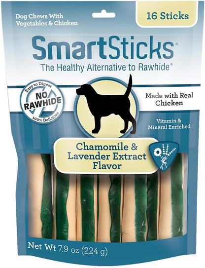 SmartSticks Chamomile and Lavender Flavor. 16sticks (Packaging May Vary)