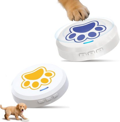 ChunHee Dog Training Bells for Door - Dog Door Bell for with 28 Custom Sounds | Dog Bell for Door Potty Training | Chew-Proof & Adjustable Volume (0-115dB) | Teach Puppies to Signal to Go Outside