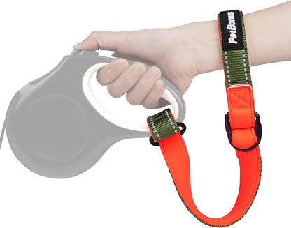 PetBonus Safety Wrist Strap for Retractable Dog Leash and Dog Seat Belt for Car