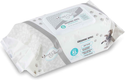 110 Pack Pet Grooming Wipes - Large & Extra-Large Sizes - Lavender, Aloe, & Unscented Variations - Hypoallergenic & Extra Durable - Perfect for Dogs & Cats, 8.6"x7.8"