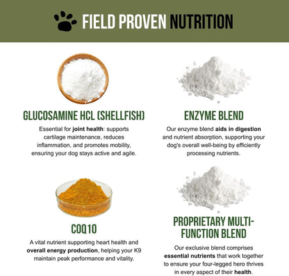 Operation Good Boy 10-in-1 Multivitamin for Dogs & Grenade Chew Toy Bundle – 90 Beef-Flavored Soft Chews with Glucosamine, Probiotics, Omegas, Enzymes & Vitamins – Natural Ingredients – Durable Treat-