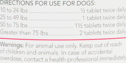 Vet’s Best Dog Allergy Chews, Seasonal Allergy Chews for Dogs, Dog Itching Skin Relief Chews, Anti Itch for Dogs, 60 Chewable Tablets
