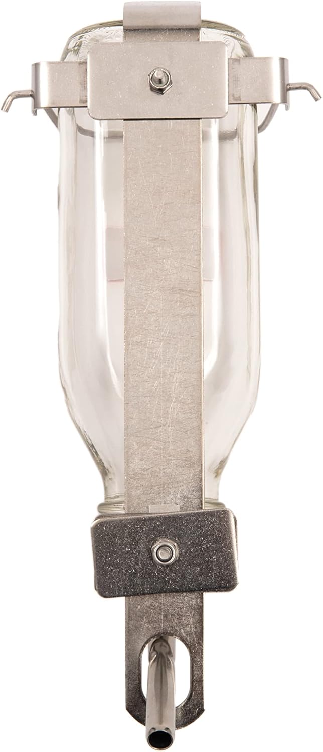 Lixit Heavy Duty Deluxe Glass Water Bottles for Birds, Dogs and Small Animals. (32oz Medium Tube)