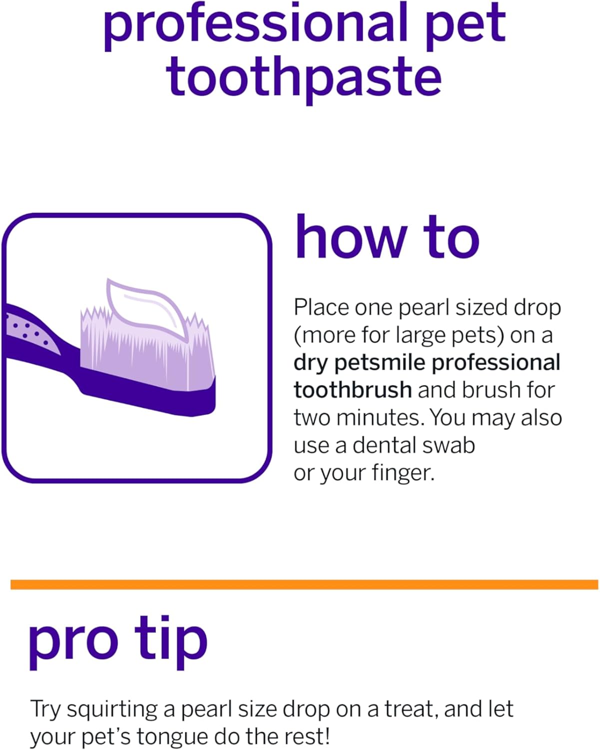 Petsmile Professional Pet Toothpaste for Cats & Dogs - Only VOHC Accepted Toothpaste - Clinically Proven to Control Plaque & Tartar Calprox Formula (Say Cheese, 4.2 Oz)