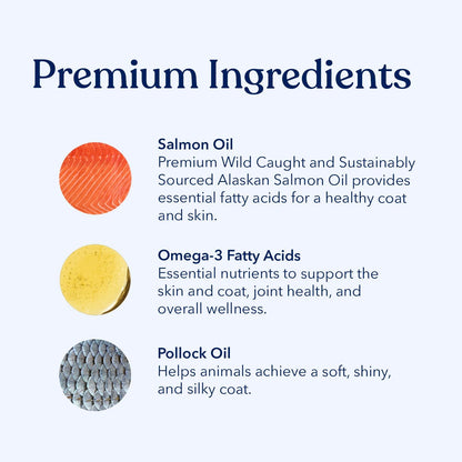 Honest Paws Dog Multivitamin Chews and Fish Oil Bundle