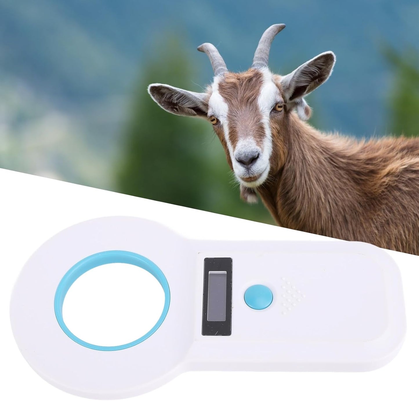 Garosa Dual Frequency Pet ID Reader 134.2kHz 125kHz Handheld Microchip Scanner with OLED Screen Bluetooth USB for Animal Shelter Veterinary Clinic Pet Owner