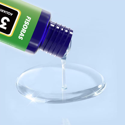 Aquarium Background Gel,Clear Aquarium Glue for Applying Fish Tank Background,Odorless Fish Tank Poster Glue with Brush and Scraper,Easy to Remove,Clearer and Brighter-1OZ (30ml)